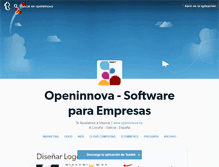 Tablet Screenshot of blog.openinnova.es